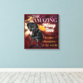 l'impression de la toile des orteils de mission ex (Insitu (Plancher de Bois))