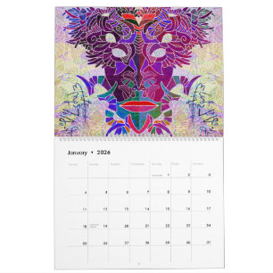 Lin Tarczynski's Maskyrinth Kalender voor 2026