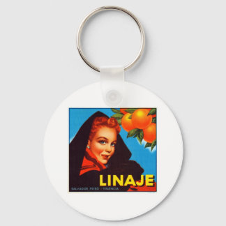 Linaje Valencia Sinaasappels Sleutelhanger