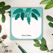 Lina's Notes - Botanical Plant Pot Sticky Notes