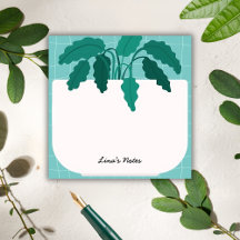 Lina's Notes - Botanical Plant Pot Sticky Notes