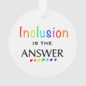 L'inclusion est la réponse - Sensibilisation à la  (dos)