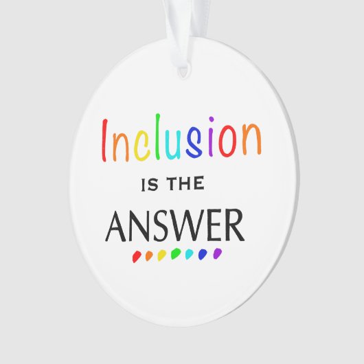 L'inclusion est la réponse - Sensibilisation à la (devant)