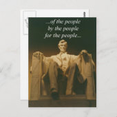 Lincoln 1 briefkaart (Voorkant / Achterkant)