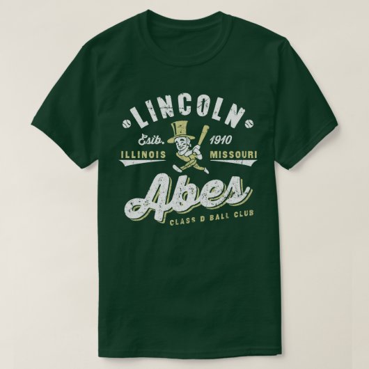 Lincoln Abes T-shirt (Design voorkant)