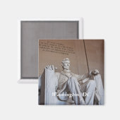 Lincoln beeld magneet (Voorkant / Achterkant)