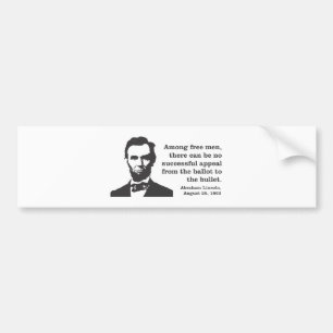 Lincoln Bumpersticker