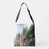 Lincoln Cathedral Crossbody Tas (Achterkant)