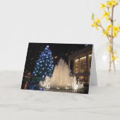 Lincoln Center's Kerstboom - kaart (Gele Bloem)