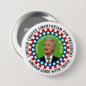 Lincoln Chafee voor President 2020 Ronde Button 7,6 Cm (Voorkant /achterkant)