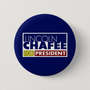 Lincoln Chafee voor President V1 Ronde Button 5,7 Cm