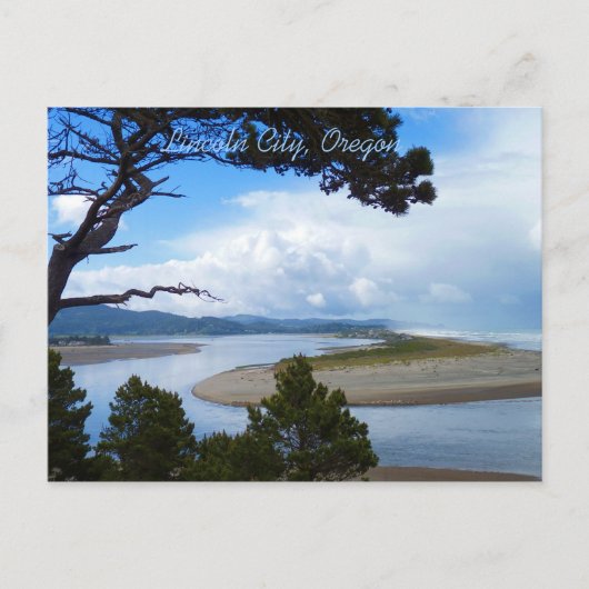 Lincoln City, Oregon Briefkaart (Voorkant)