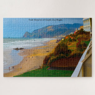 Lincoln City Oregon. Jigsaw Puzzle