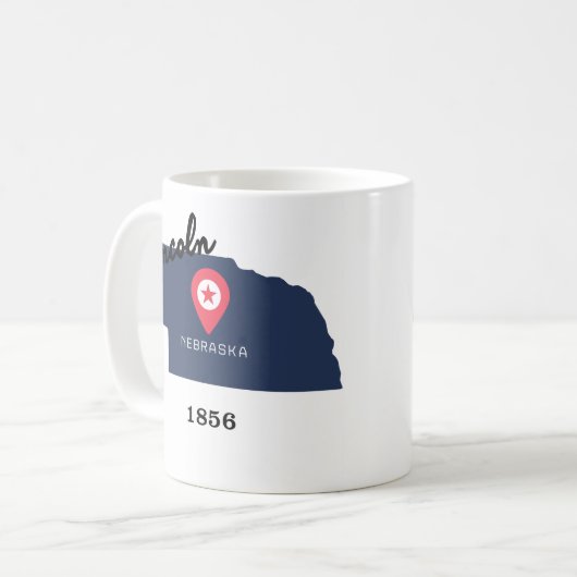 Lincoln coffee mug (Devant gauche)