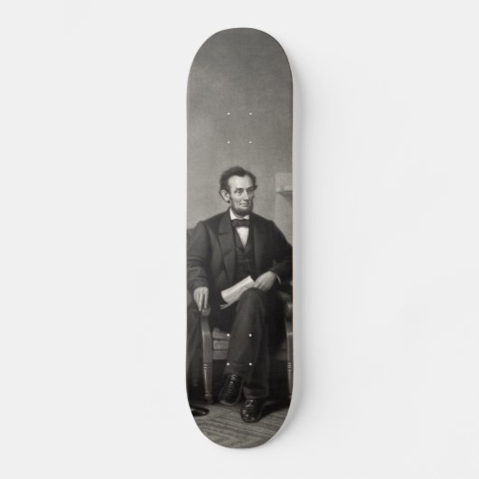 Lincoln die de emancipatieproclamatie leest skateboard (Voorkant)
