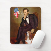 Lincoln en Basset #2 Muismat (Met muis)