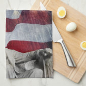 Lincoln en Fireworks Theedoek (Quarter Fold)