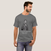 Lincoln en quote t-shirt (Voorkant volledig)