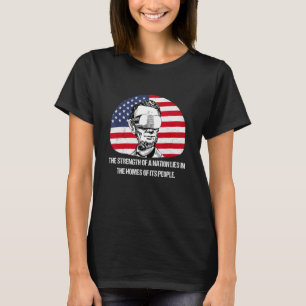 Lincoln Futuristische VR Fictionele Quote 3 T-shirt
