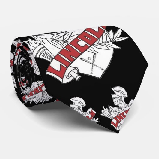 Lincoln High Baseball Stropdas (Opgerold)