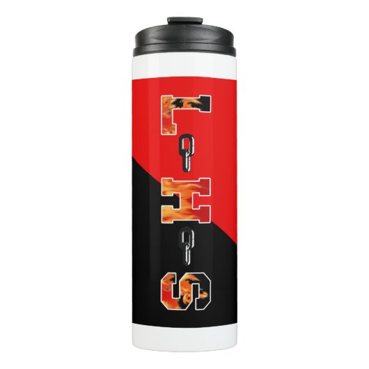 Lincoln High Links Producten Thermosbeker (Voorkant)