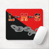 Lincoln High School links kleuren Muismat (Met muis)