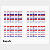 Lincoln Highway Traditionele Kleuren Sticker (Vel)