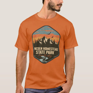 Lincoln Homestead State Park Kentucky KY Retro Sou T-shirt
