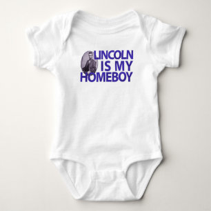 Lincoln is mijn homeboy romper