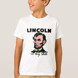 Lincoln is mijn idool t-shirt