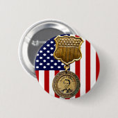 Lincoln Medal - Button (Voorkant /achterkant)
