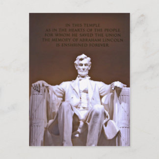 Lincoln Memorial #1 Briefkaart