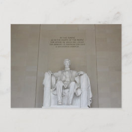Lincoln Memorial Ansichtkaart Washington DC School Briefkaart