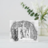 Lincoln Memorial aquarel Briefkaart (Staand voorkant)