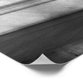 Lincoln Memorial B&W Poster (Hoek)