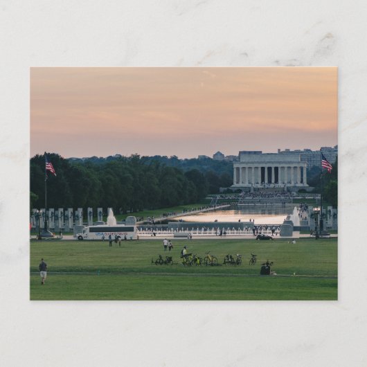Lincoln Memorial Briefkaart (Voorkant)