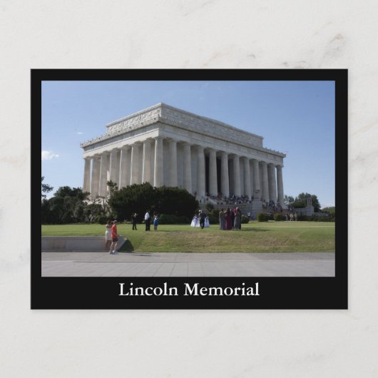 Lincoln Memorial Briefkaart (Voorkant)