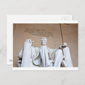Lincoln Memorial Briefkaart (Voorkant / Achterkant)
