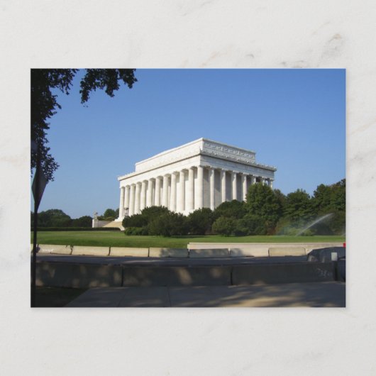 Lincoln Memorial Briefkaart (Voorkant)