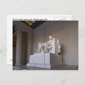 Lincoln Memorial Briefkaart (Voorkant / Achterkant)