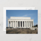Lincoln Memorial Briefkaart (Voorkant / Achterkant)