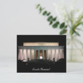 Lincoln Memorial Briefkaart (Staand voorkant)