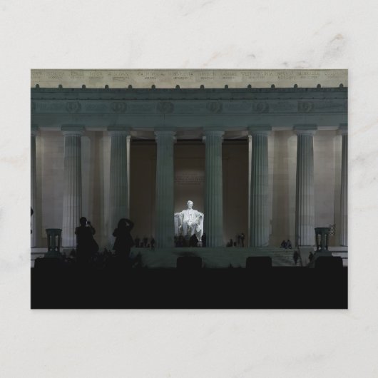 Lincoln Memorial Briefkaart (Voorkant)