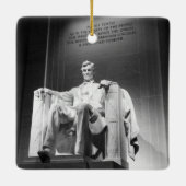 Lincoln Memorial Keramisch Ornament (Achterkant)