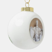 Lincoln Memorial Keramische Bal Ornament (Links)