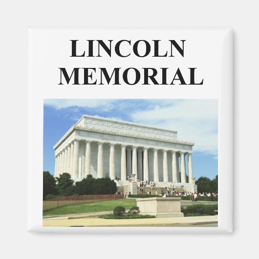 lincoln memorial magneet (Voorkant)