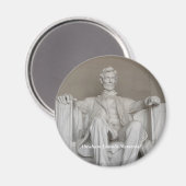 Lincoln Memorial Magnet Magneet (Voorkant / Achterkant)