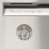 Lincoln Memorial Magnet Magneet (Insitu (Vaatwasser))