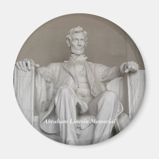 Lincoln Memorial Magnet Magneet (Voorkant)