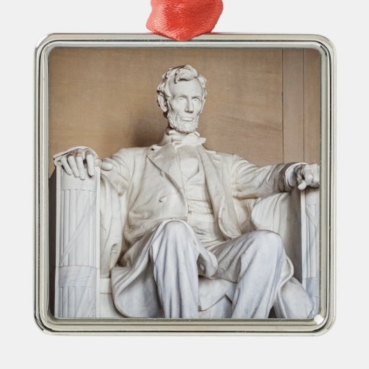 Lincoln Memorial Metalen Ornament (Voorkant)